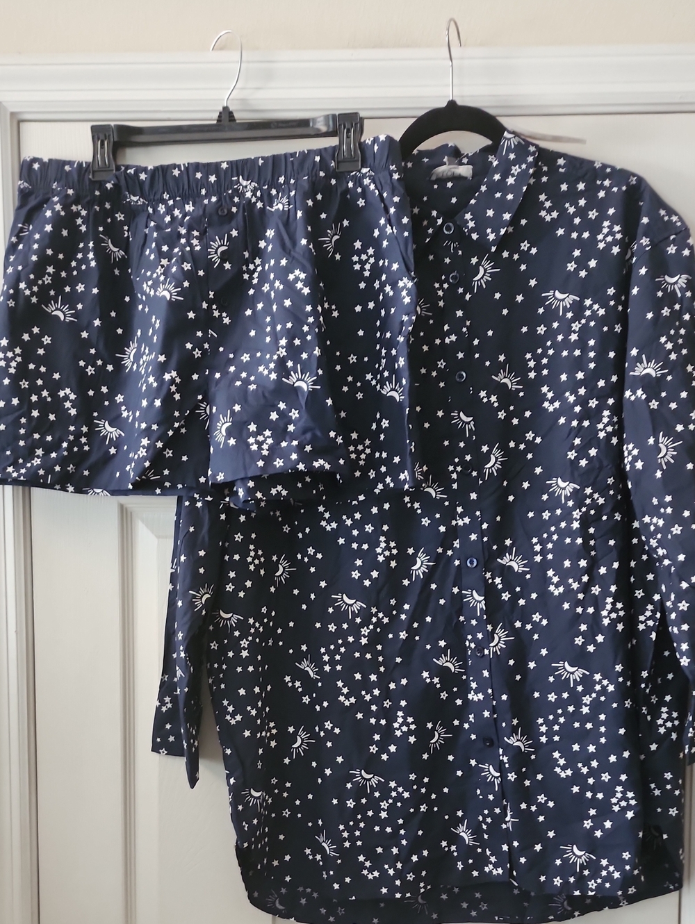 Loft NEW Notch Collared SleepShort Set